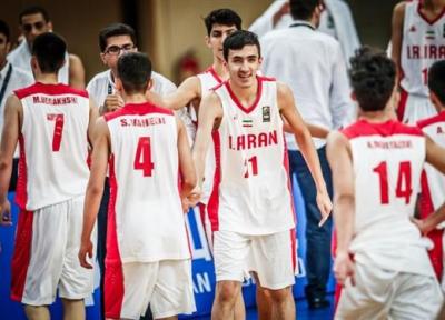 برنامه دیدارهای بسکتبال جوانان ایران در جام جهانی اعلام شد