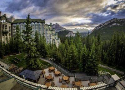 هتل ریم راک بنف کانادا، یکی از بهترین هتل های کوهستانی در غرب کانادا