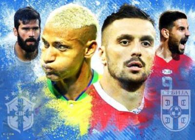 جام جهانی 20222 قطر، برزیل 2 ، 0 صربستان، تیک تاک؛ سلسائو وارد می گردد!