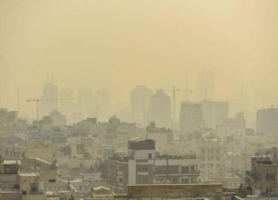 شهر غوطه ور در آلاینده ها ، آخرین شرایط آلودگی هوای تهران در 13 دی