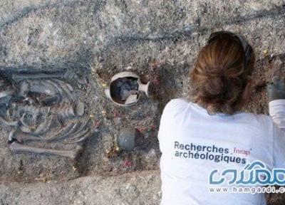 کشف تابوت 1800 ساله یک زن در فرانسه